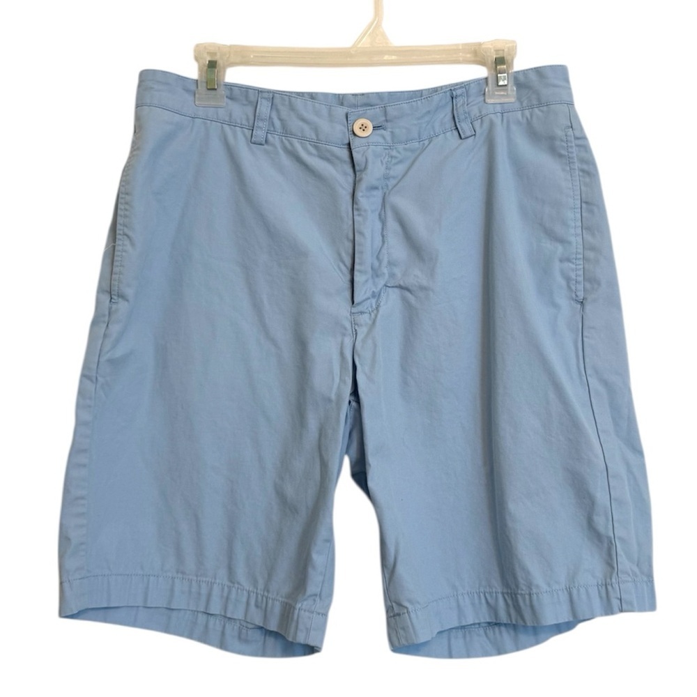 Vineyard Vines Club Shorts Men’s Size 32 Light Blue Cotton Chino Shorts